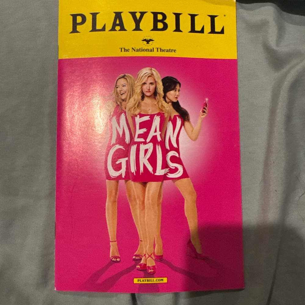 Mean Girls DC Tryout Playbill